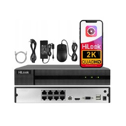 Rejestrator IP HiLook 8 kanałów PoE