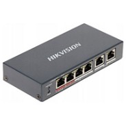 Switch PoE 4+2 Hikvision DS-3E1106HP-EI
