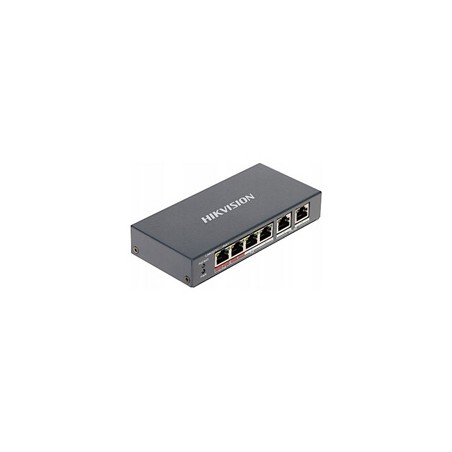 Switch PoE 4+2 Hikvision DS-3E1106HP-EI