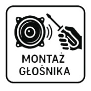 Montaż głośnika
