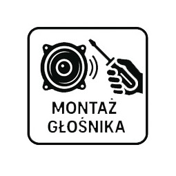 Montaż głośnika