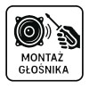 Montaż głośnika Montaż głośnika