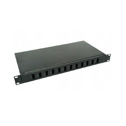 Przełącznica światłowodowa 12xSC duplex 19"