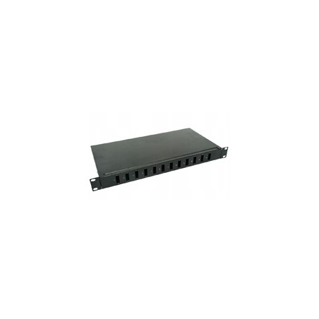 Przełącznica światłowodowa 12xSC duplex 19"
