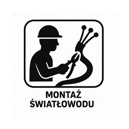 Montaż światłowodów