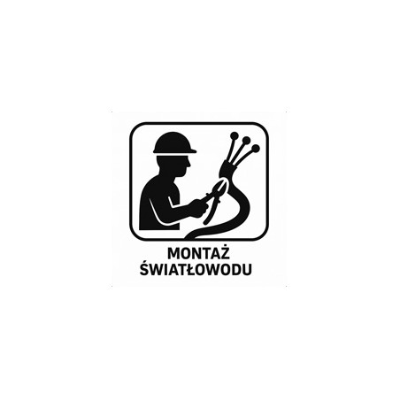 Montaż światłowodów
