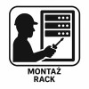 Montaż szafy RACK 19" Montaż szafy RACK 19"
