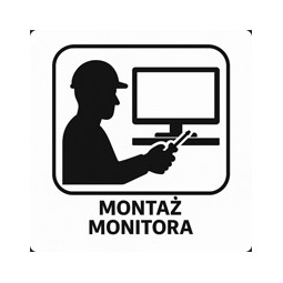 Montaż monitora