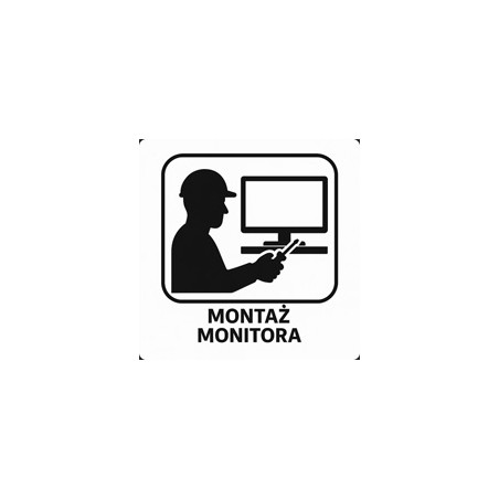 Montaż monitora