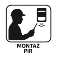Montaż czujnika ruchu
