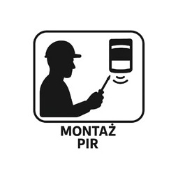 Montaż czujnika ruchu