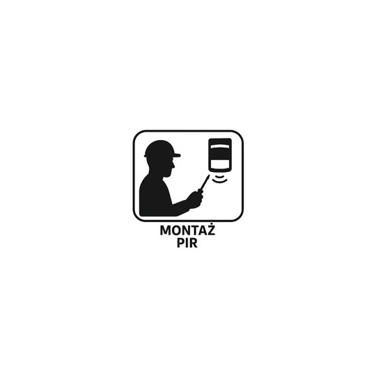 Montaż czujnika ruchu Montaż czujnika ruchu