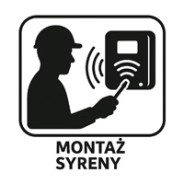 Montaż syreny alarmowej