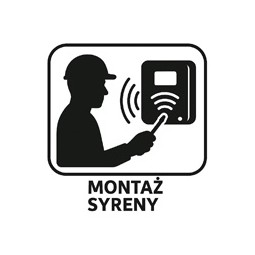 Montaż syreny alarmowej