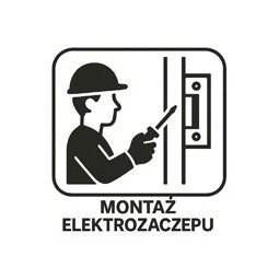 Montaż elektrozaczepu