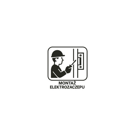Montaż elektrozaczepu Montaż elektrozaczepu