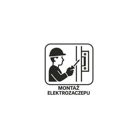 Montaż elektrozaczepu