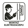 Montaż elektrozaczepu Montaż elektrozaczepu