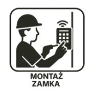 Montaż zamka szyfrowego