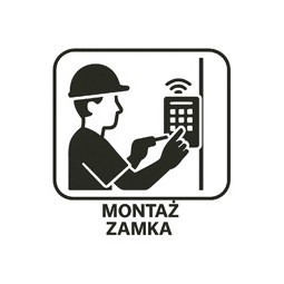 Montaż zamka szyfrowego