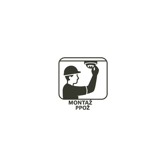 Montaż czujnika PPOŻ Montaż czujnika PPOŻ
