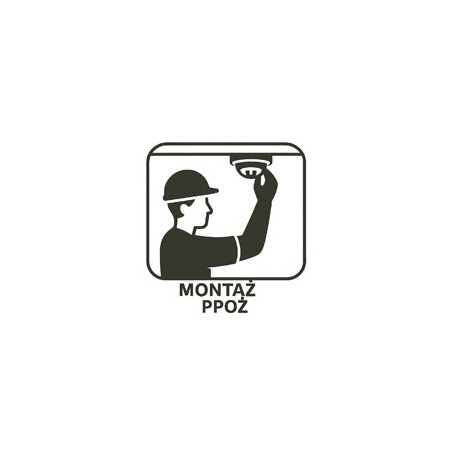 Montaż czujnika PPOŻ