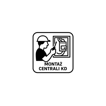 Montaż centrali KD