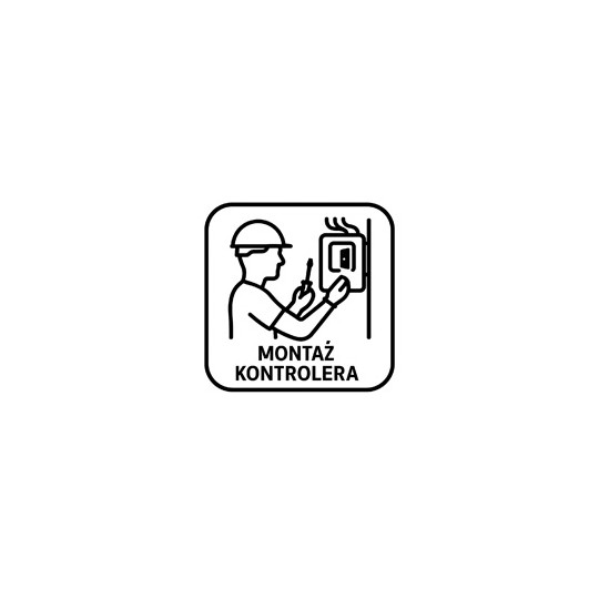 Montaż kontrolera przejścia Montaż kontrolera przejścia
