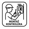 Montaż kontrolera przejścia Montaż kontrolera przejścia