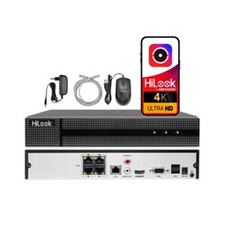 Rejestrator IP HiLook 4 kanały PoE